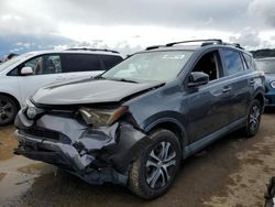 Salvage cars for sale at San Martin, CA auction: 2017 Toyota Rav4 LE