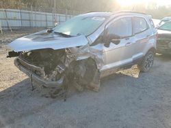 Salvage cars for sale from Copart Hurricane, WV: 2020 Ford Ecosport SES
