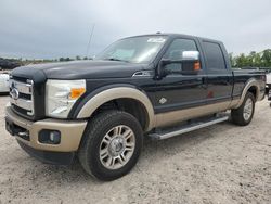 Salvage cars for sale at Houston, TX auction: 2011 Ford F250 Super Duty