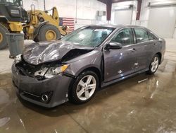 Salvage cars for sale from Copart Avon, MN: 2013 Toyota Camry L