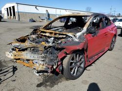 Salvage cars for sale at New Britain, CT auction: 2020 Subaru WRX Premium