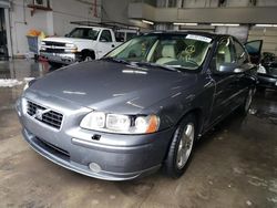 Volvo S60 salvage cars for sale: 2007 Volvo S60 2.5T