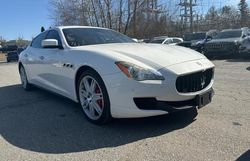 Maserati Quattropor salvage cars for sale: 2014 Maserati Quattroporte S