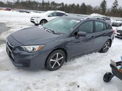 Salvage cars for sale at Windham, ME auction: 2019 Subaru Impreza Premium