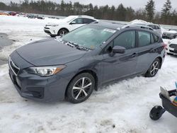 Subaru Impreza salvage cars for sale: 2019 Subaru Impreza Premium