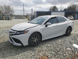 Salvage cars for sale at Mebane, NC auction: 2024 Toyota Camry SE Night Shade