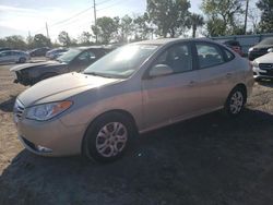 Salvage cars for sale from Copart Riverview, FL: 2010 Hyundai Elantra Blue