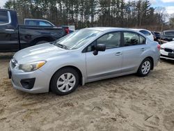 Salvage cars for sale at North Billerica, MA auction: 2013 Subaru Impreza