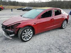 Tesla Vehiculos salvage en venta: 2018 Tesla Model 3