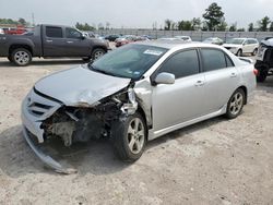 Salvage cars for sale from Copart Houston, TX: 2012 Toyota Corolla Base