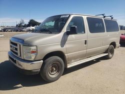 Ford salvage cars for sale: 2009 Ford Econoline E350 Super Duty Wagon