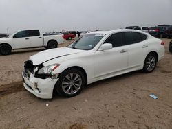 Salvage cars for sale at Amarillo, TX auction: 2011 Infiniti M37