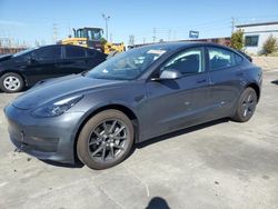 Salvage cars for sale at Wilmington, CA auction: 2023 Tesla Model 3