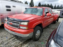 Salvage cars for sale from Copart Graham, WA: 2005 Chevrolet Silverado C3500