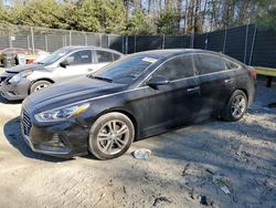 Salvage cars for sale from Copart Waldorf, MD: 2018 Hyundai Sonata Sport