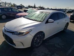 Toyota Avalon XLE salvage cars for sale: 2016 Toyota Avalon XLE