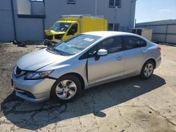 Salvage cars for sale from Copart Windsor, NJ: 2013 Honda Civic LX