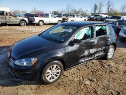 Salvage cars for sale from Copart Bridgeton, MO: 2017 Volkswagen Golf S