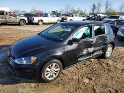 Volkswagen salvage cars for sale: 2017 Volkswagen Golf S