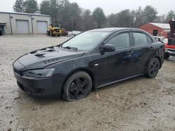 Salvage cars for sale from Copart Mendon, MA: 2009 Mitsubishi Lancer ES/ES Sport