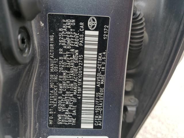 2012 Toyota Camry Base