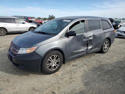 Salvage cars for sale from Copart Antelope, CA: 2012 Honda Odyssey EXL