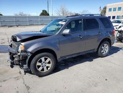 Ford salvage cars for sale: 2011 Ford Escape Limited