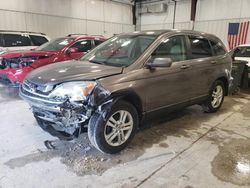 Salvage cars for sale at Franklin, WI auction: 2010 Honda CR-V EXL