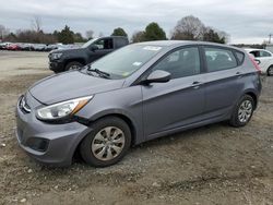 Hyundai Accent SE salvage cars for sale: 2017 Hyundai Accent SE