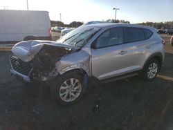 Salvage cars for sale at East Granby, CT auction: 2020 Hyundai Tucson SE