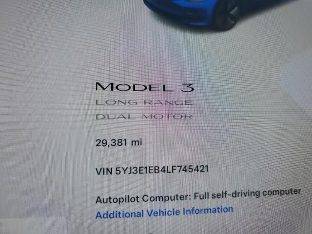 2020 Tesla Model 3