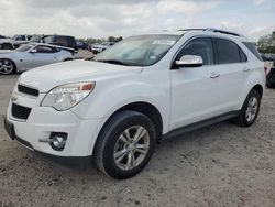Salvage cars for sale from Copart Houston, TX: 2012 Chevrolet Equinox LTZ