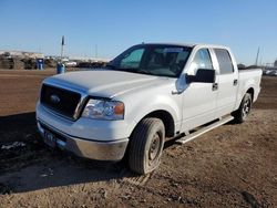 Ford salvage cars for sale: 2007 Ford F150 Supercrew