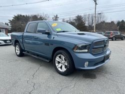 Salvage cars for sale from Copart North Billerica, MA: 2015 Dodge RAM 1500 Sport