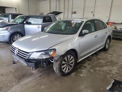 Salvage cars for sale at Madisonville, TN auction: 2013 Volkswagen Passat S