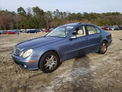 Salvage cars for sale from Copart Seaford, DE: 2004 Mercedes-Benz E 320