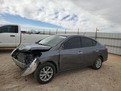 Salvage cars for sale at Andrews, TX auction: 2019 Nissan Versa S
