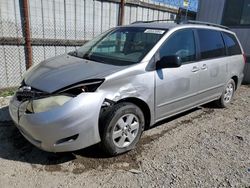 Toyota Sienna CE salvage cars for sale: 2006 Toyota Sienna CE