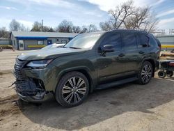 Salvage cars for sale at auction: 2022 Lexus LX 600 Base