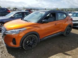 Salvage cars for sale from Copart San Martin, CA: 2022 Nissan Kicks SR