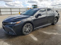Salvage cars for sale at Fresno, CA auction: 2021 Toyota Camry SE