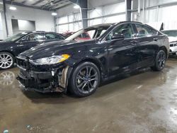 Salvage cars for sale at Ham Lake, MN auction: 2018 Ford Fusion S