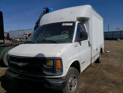 Salvage trucks for sale at Brighton, CO auction: 1998 Chevrolet Express G3500