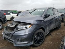 Honda HR-V salvage cars for sale: 2021 Honda HR-V Sport