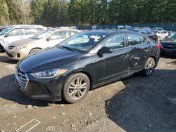 Salvage cars for sale at Graham, WA auction: 2017 Hyundai Elantra SE