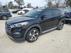 Salvage cars for sale at Hampton, VA auction: 2017 Hyundai Tucson Limited