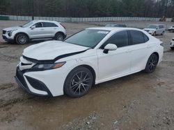 Vehiculos salvage en venta de Copart Gainesville, GA: 2022 Toyota Camry SE