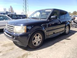 Salvage cars for sale from Copart Hayward, CA: 2006 Land Rover Range Rover Sport