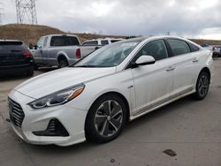 Salvage cars for sale from Copart Littleton, CO: 2019 Hyundai Sonata Hybrid