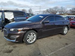 Chevrolet salvage cars for sale: 2016 Chevrolet Malibu LT